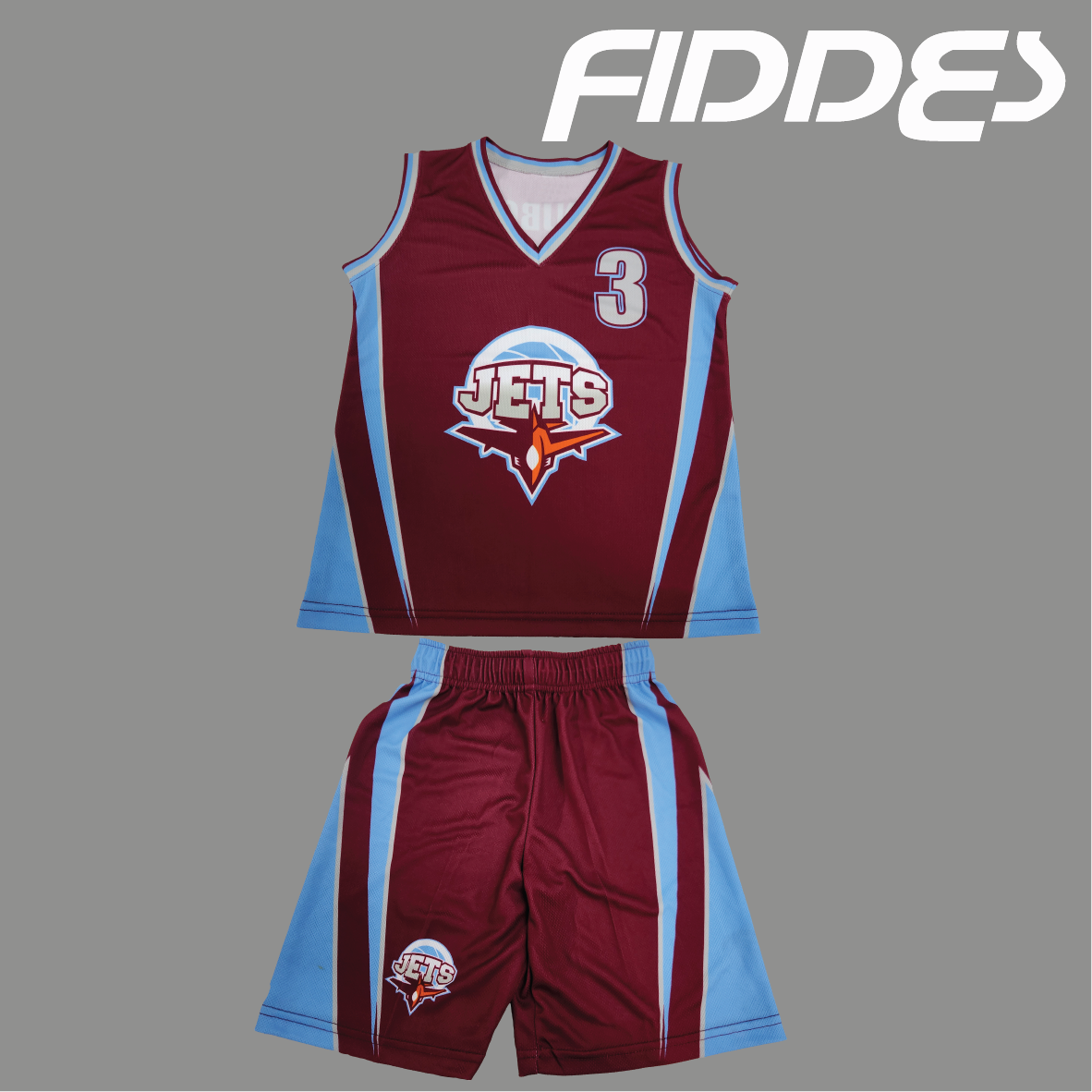 Basketball Uniform, Eltham North Game Uniform Fiddes Direct