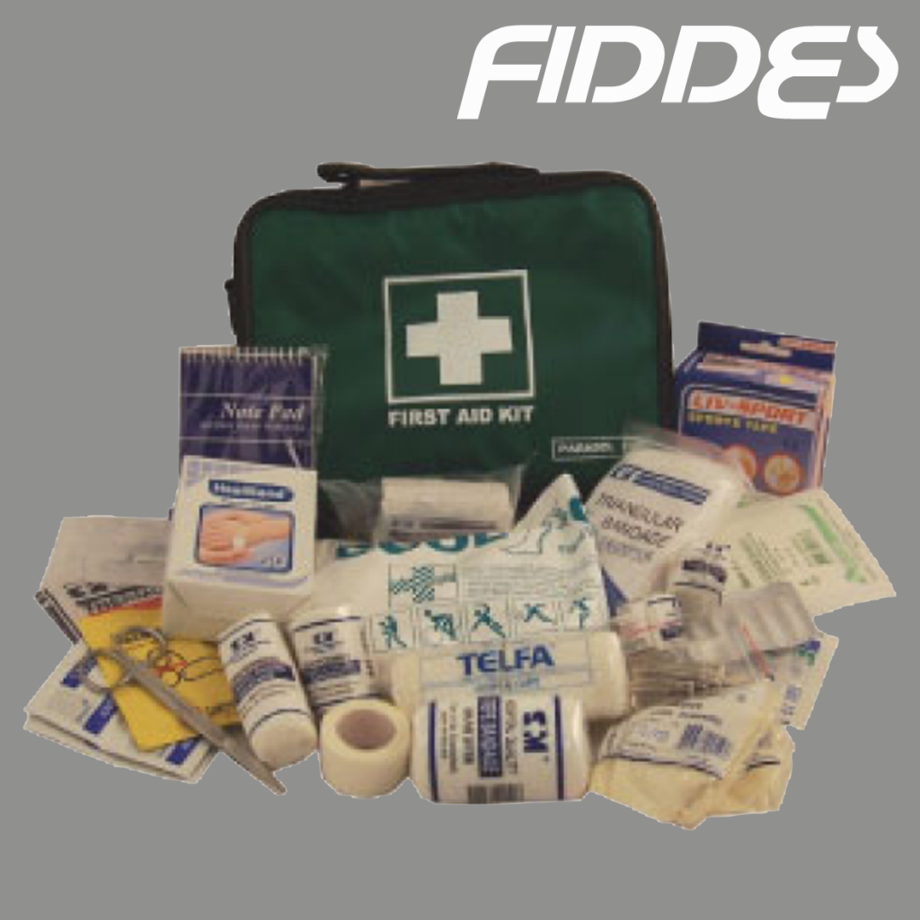Basketball First Aid, Comprehensive First Aid Kit Fiddes Direct