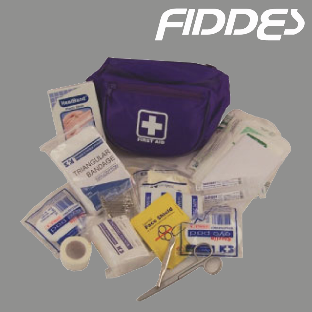 Basketball First Aid, Condensed First Aid Kit Fiddes Direct
