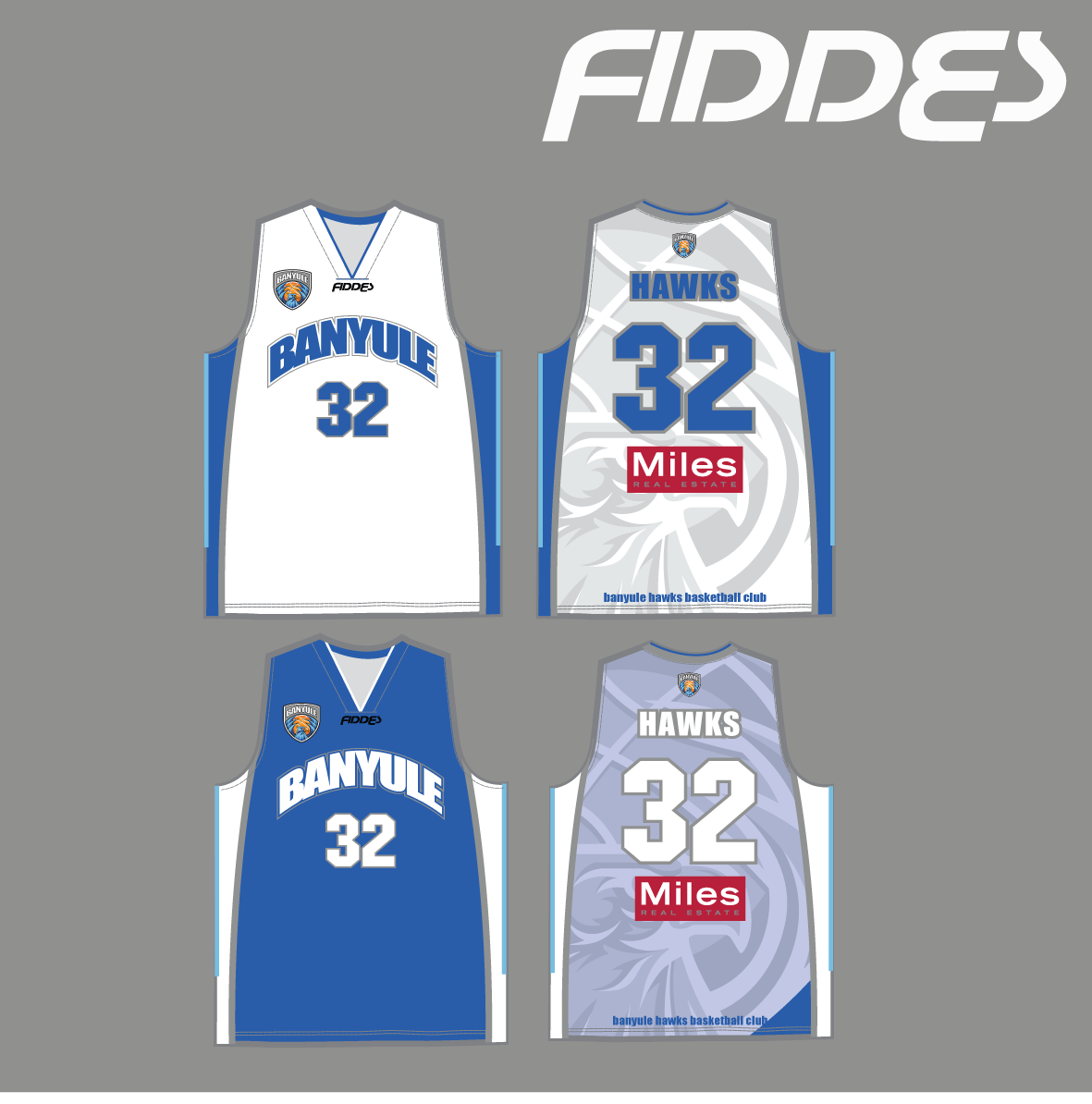 Caroline Springs Game Singlet, Reversible – Fiddes Direct