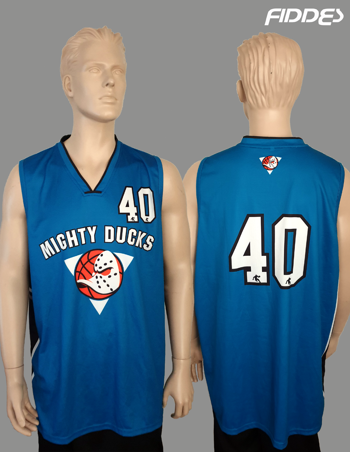 Mighty ducks basketball store jersey