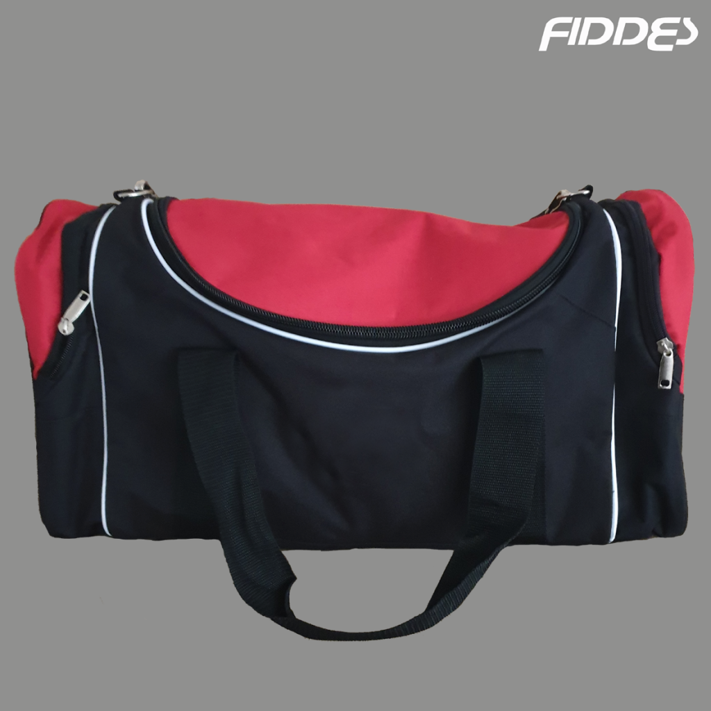 Basketball Bags, Duffel Bag, Red / Black, organize your gear Fiddes