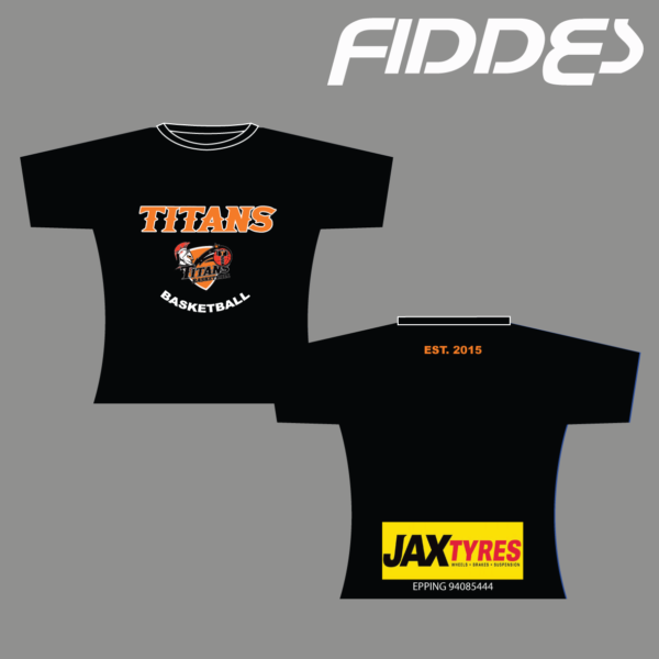 Basketball Warmup, Titans Warmup Top, Short Sleeve Fiddes Direct