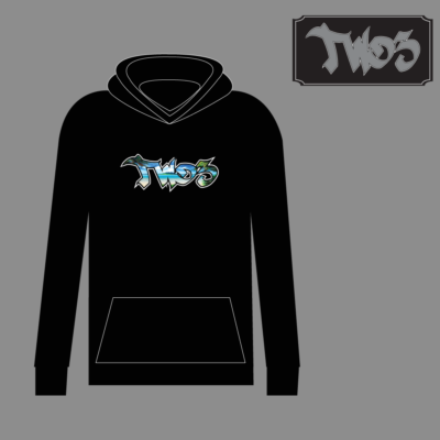 two3-black-hoodie-tropical-beachl-logo