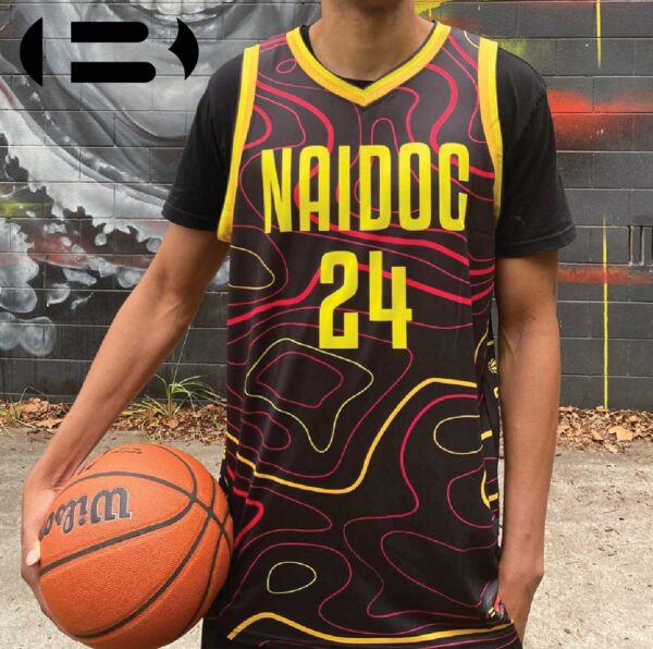 NAIDOC24 basketball singlet